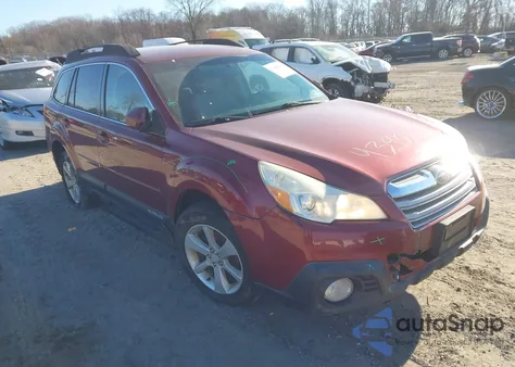 2014 Subaru Outback 2.5I Premium from USA, damaged, VIN 4S4BRBCC1E3261459